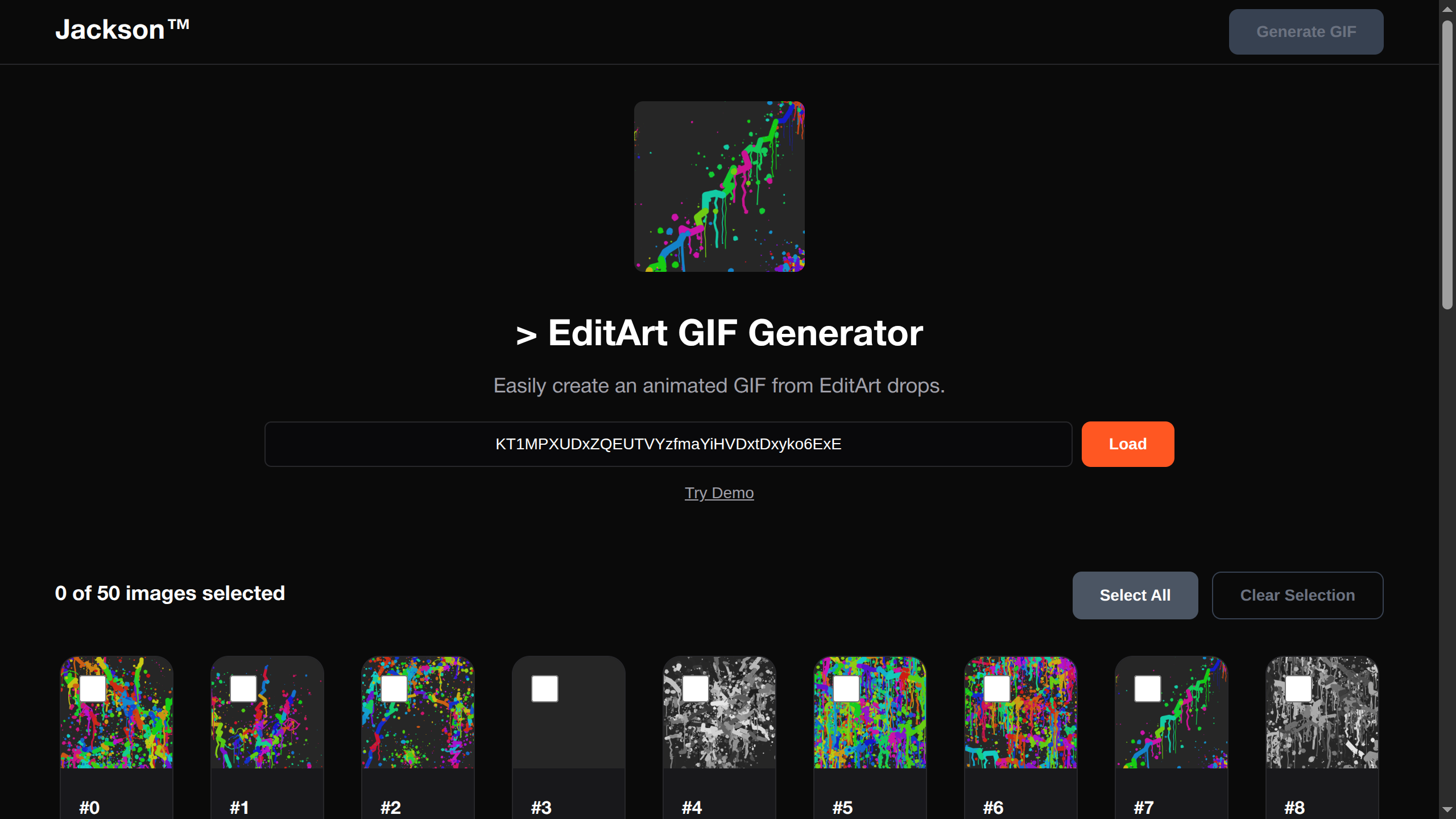 EditArt GIF Generator thumbnail