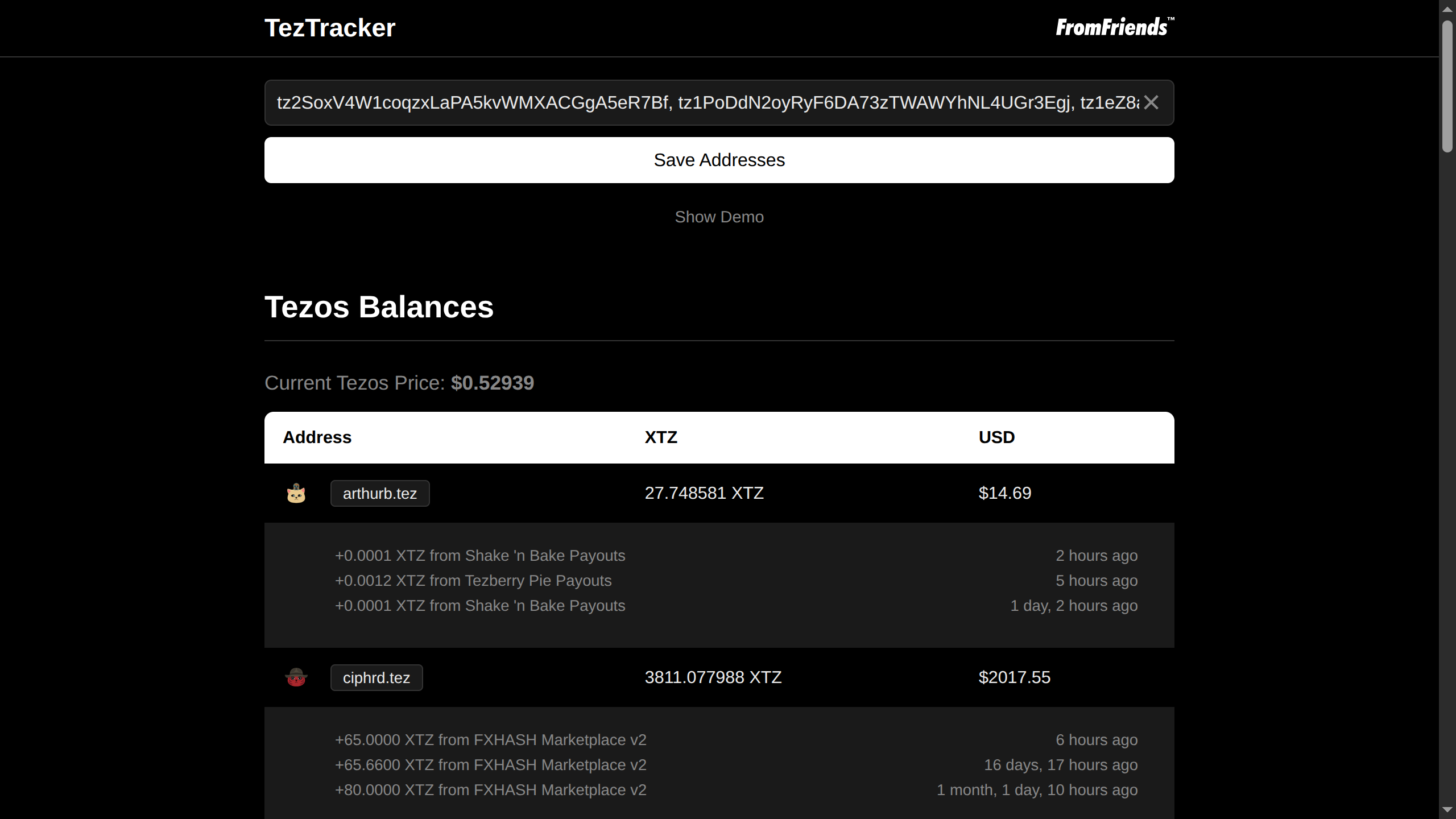 TezTracker thumbnail